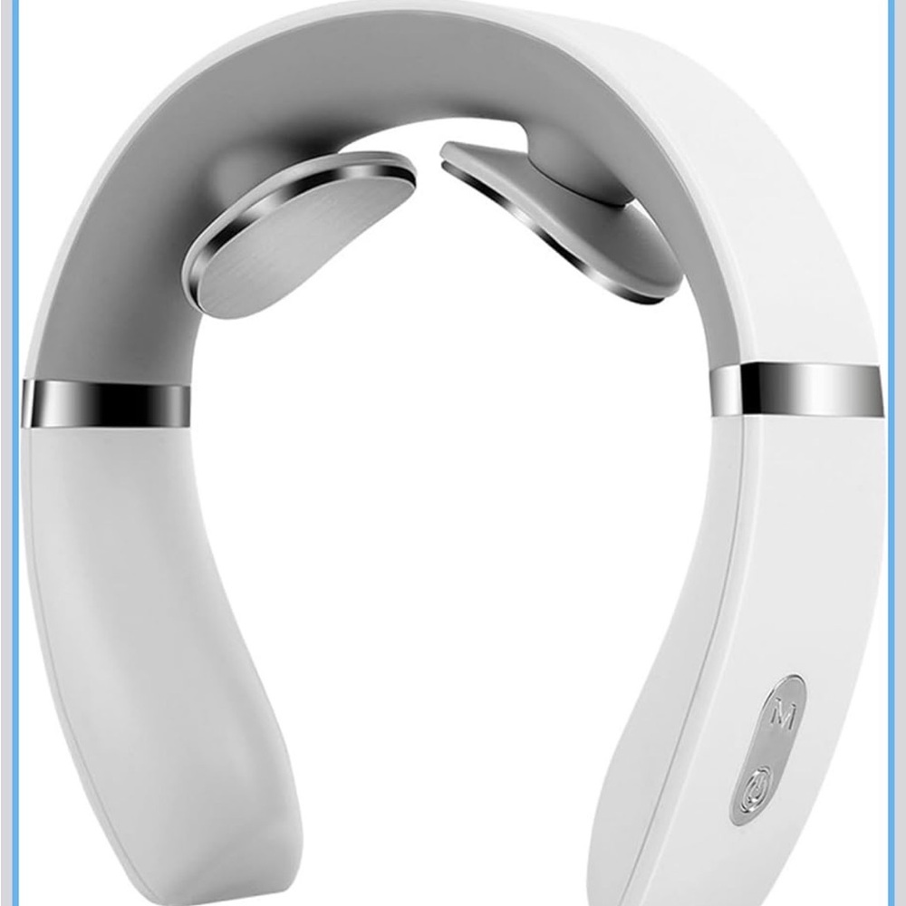 Neck massager with heat